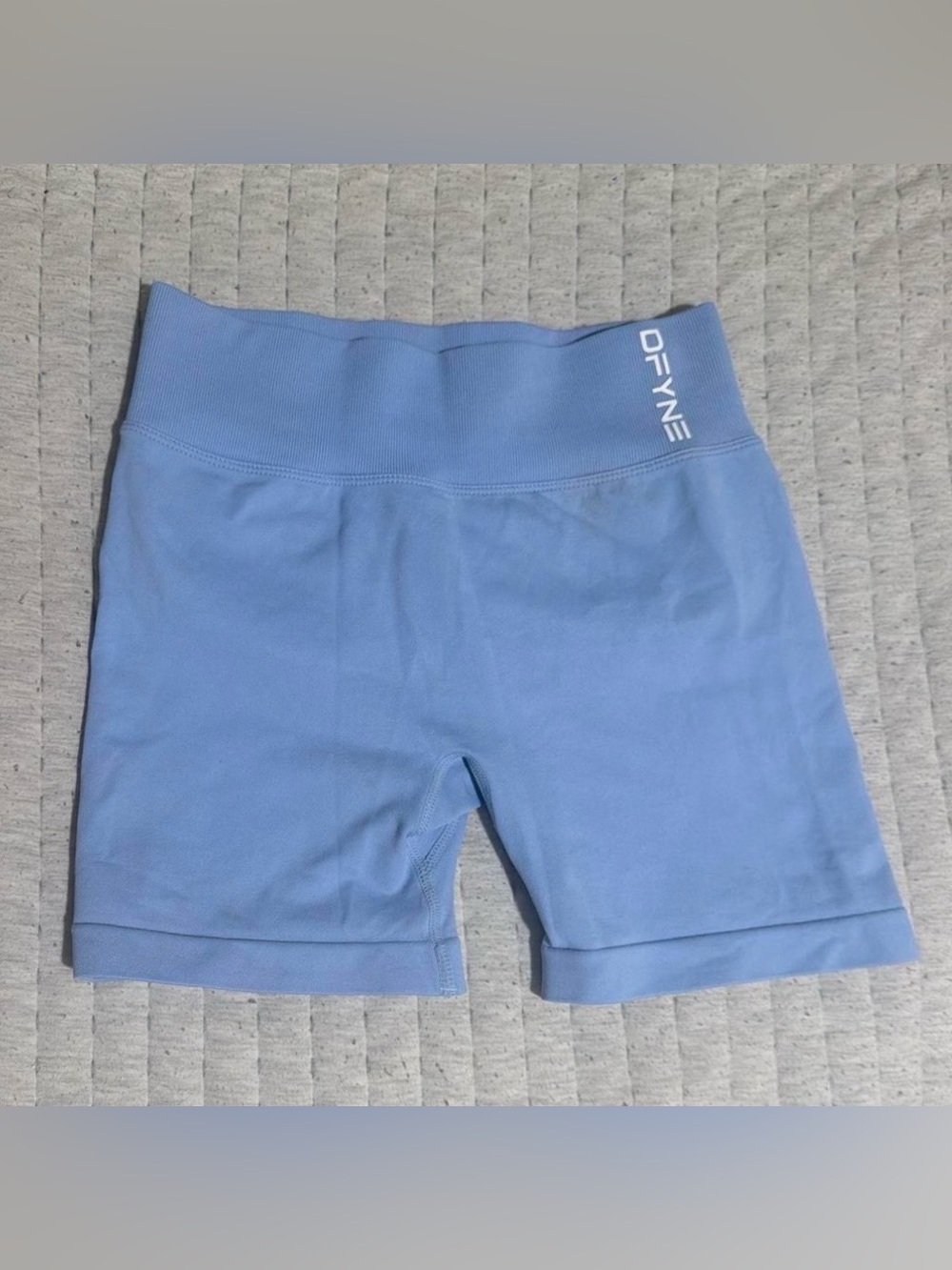 DFYNE Sky Blue Dynamic Shorts